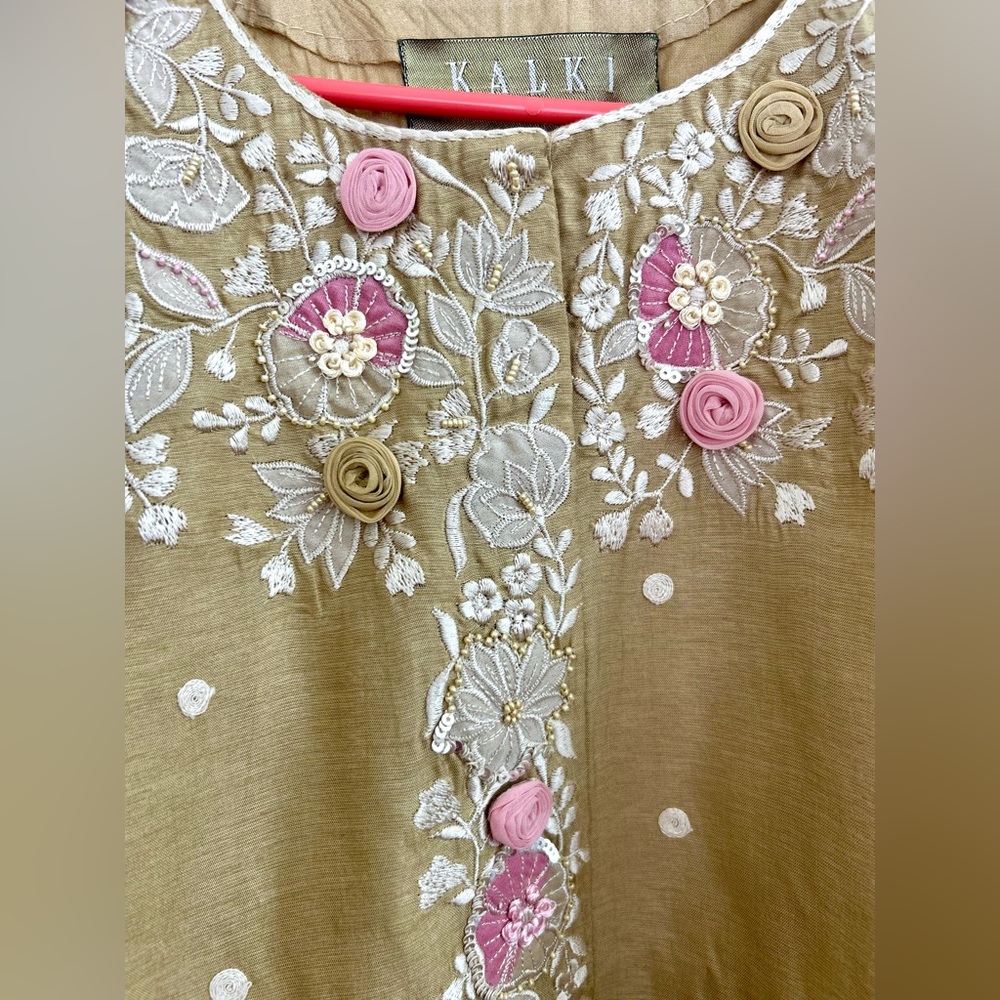 NWT KALKI Designer Indian Salwar Kameez Set Size S - Picture 8 of 15